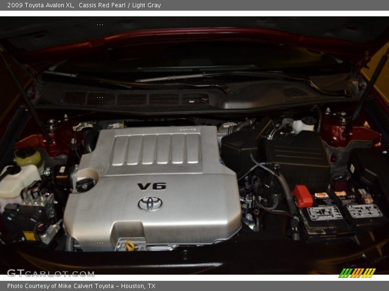Cassis Red Pearl / Light Gray 2009 Toyota Avalon XL