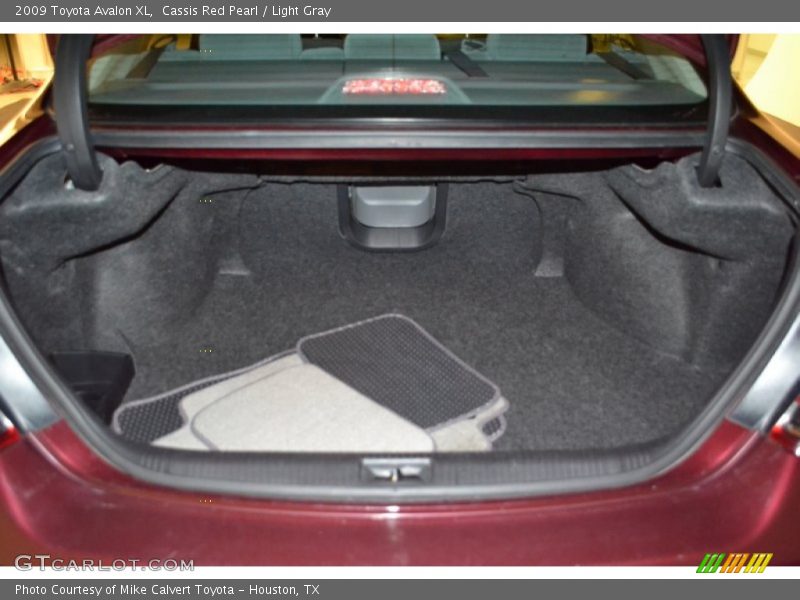 Cassis Red Pearl / Light Gray 2009 Toyota Avalon XL