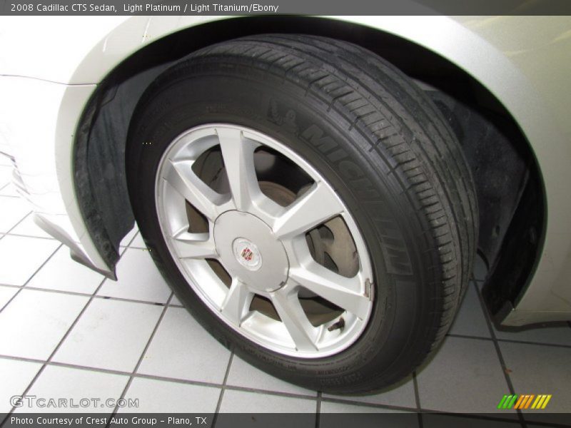 Light Platinum / Light Titanium/Ebony 2008 Cadillac CTS Sedan