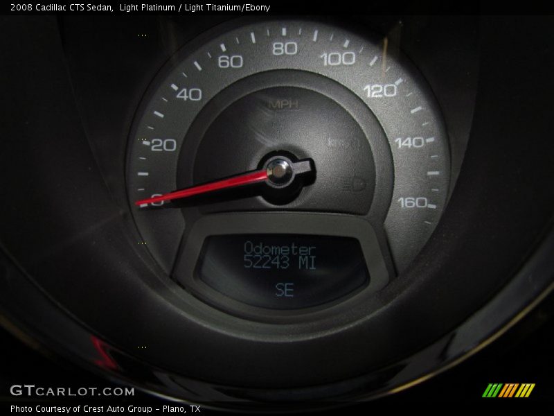 Light Platinum / Light Titanium/Ebony 2008 Cadillac CTS Sedan