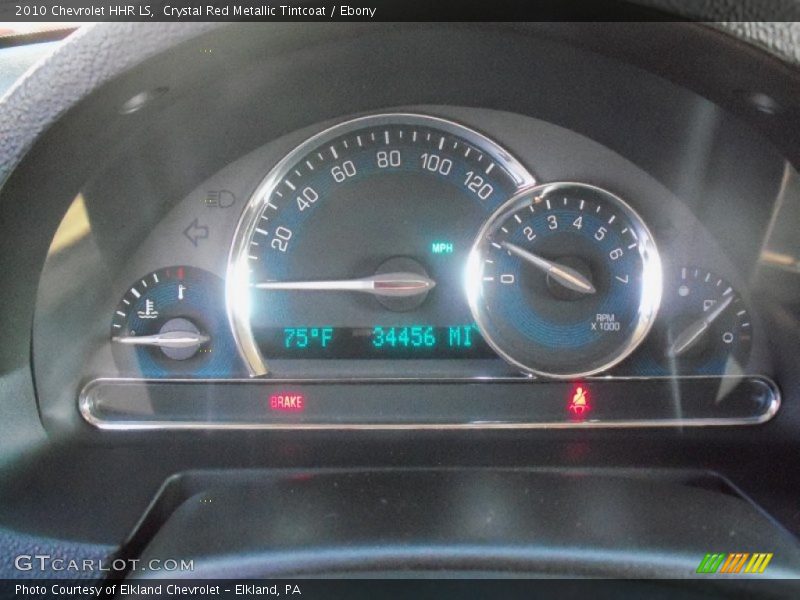 Crystal Red Metallic Tintcoat / Ebony 2010 Chevrolet HHR LS