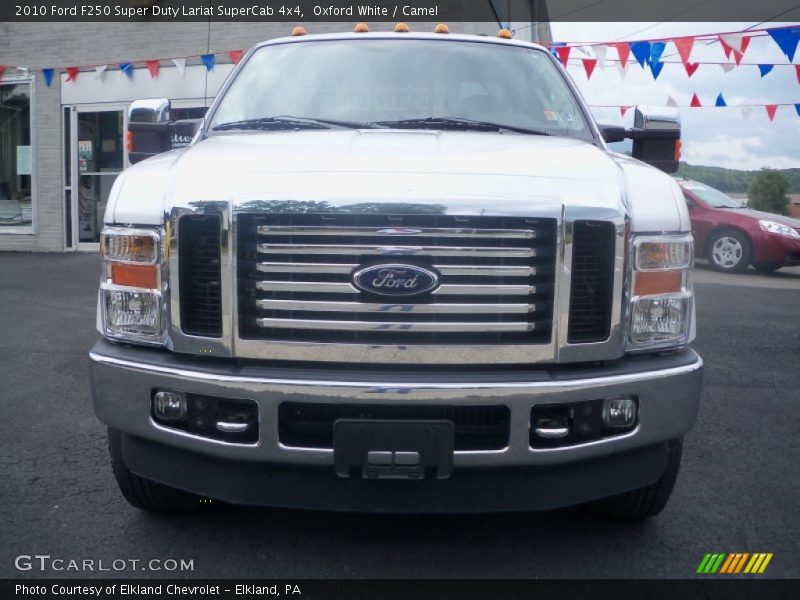  2010 F250 Super Duty Lariat SuperCab 4x4 Oxford White