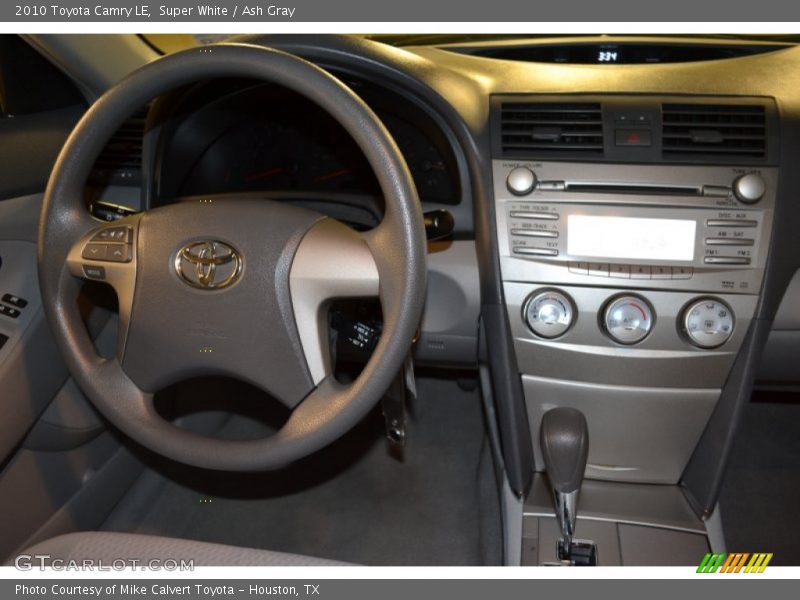 Super White / Ash Gray 2010 Toyota Camry LE