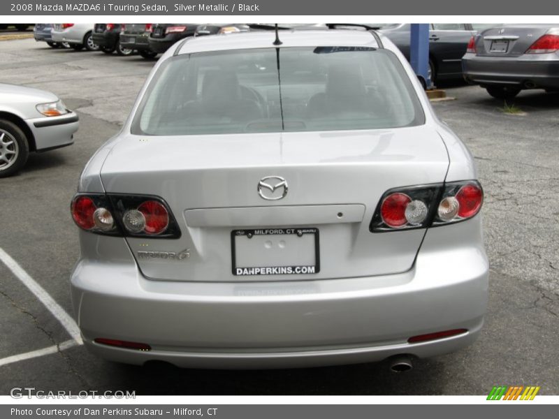 Silver Metallic / Black 2008 Mazda MAZDA6 i Touring Sedan