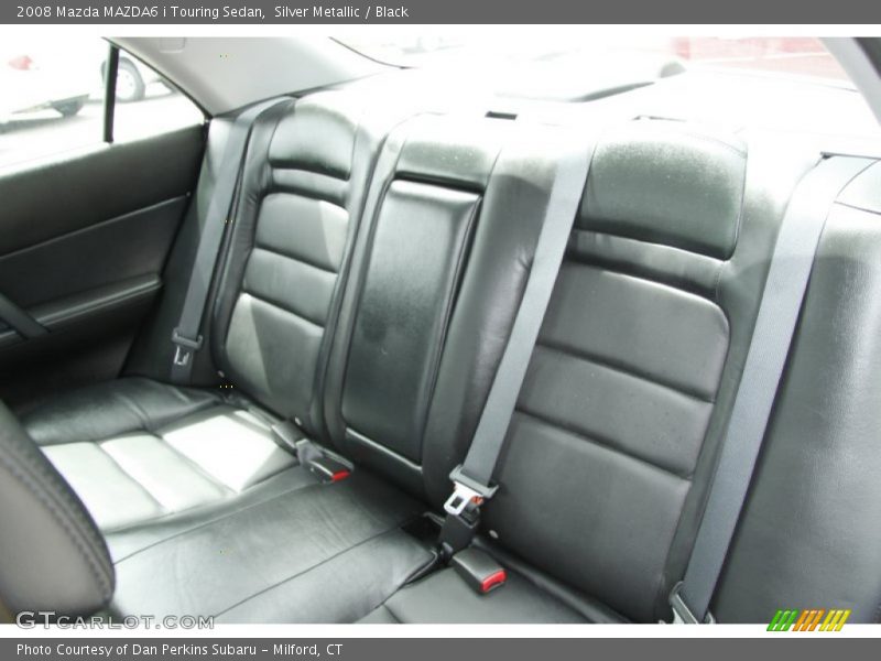 Silver Metallic / Black 2008 Mazda MAZDA6 i Touring Sedan