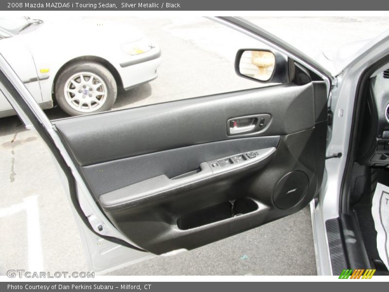 Silver Metallic / Black 2008 Mazda MAZDA6 i Touring Sedan