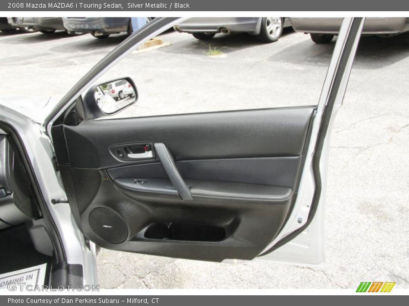Silver Metallic / Black 2008 Mazda MAZDA6 i Touring Sedan