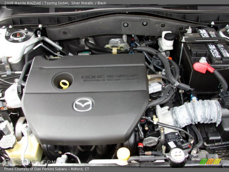 Silver Metallic / Black 2008 Mazda MAZDA6 i Touring Sedan