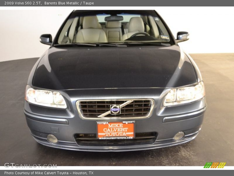 Barents Blue Metallic / Taupe 2009 Volvo S60 2.5T