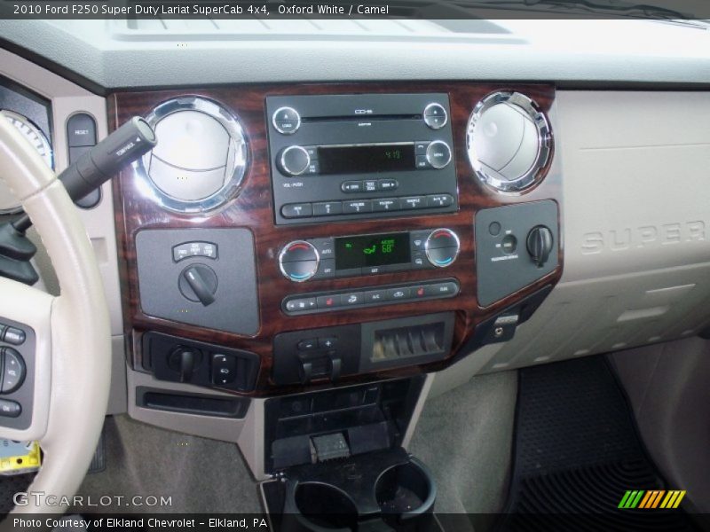 Controls of 2010 F250 Super Duty Lariat SuperCab 4x4