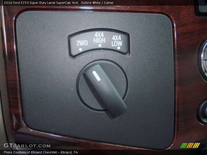 Controls of 2010 F250 Super Duty Lariat SuperCab 4x4