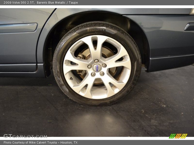 Barents Blue Metallic / Taupe 2009 Volvo S60 2.5T