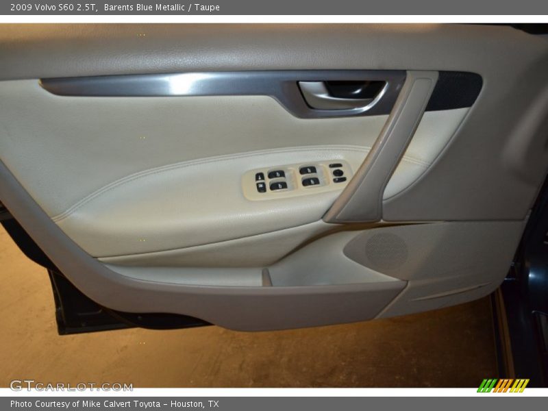 Barents Blue Metallic / Taupe 2009 Volvo S60 2.5T