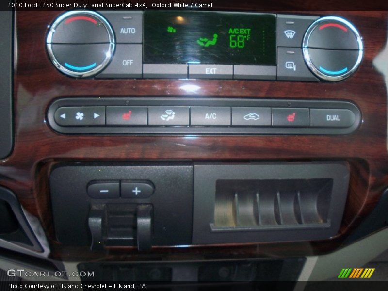 Controls of 2010 F250 Super Duty Lariat SuperCab 4x4