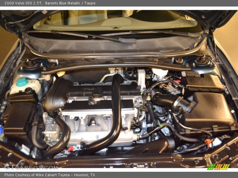 Barents Blue Metallic / Taupe 2009 Volvo S60 2.5T