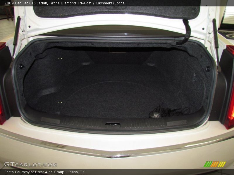 White Diamond Tri-Coat / Cashmere/Cocoa 2009 Cadillac CTS Sedan