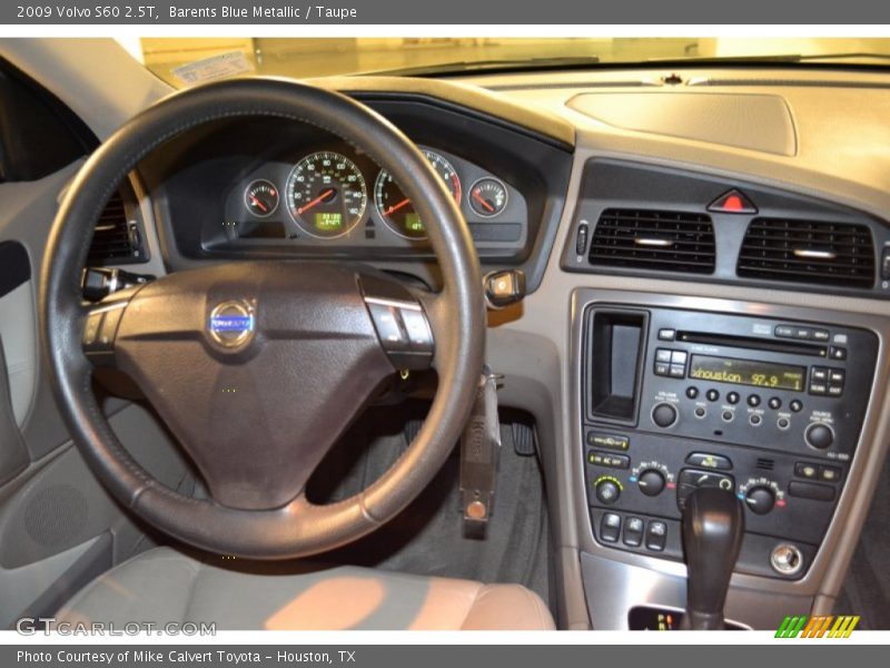 Barents Blue Metallic / Taupe 2009 Volvo S60 2.5T