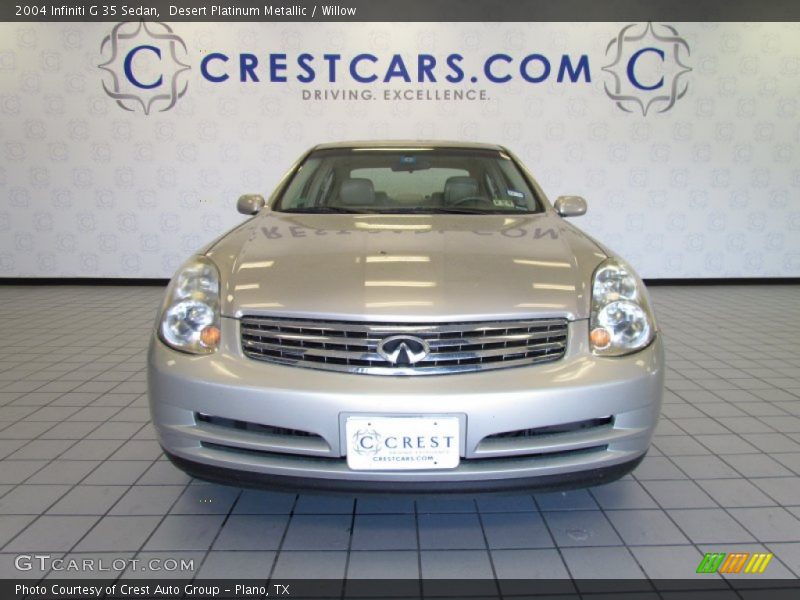 Desert Platinum Metallic / Willow 2004 Infiniti G 35 Sedan