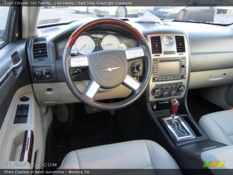 Cool Vanilla / Dark Slate Gray/Light Graystone 2005 Chrysler 300 Touring