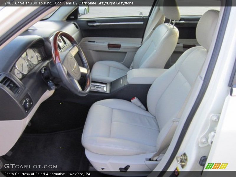 Cool Vanilla / Dark Slate Gray/Light Graystone 2005 Chrysler 300 Touring