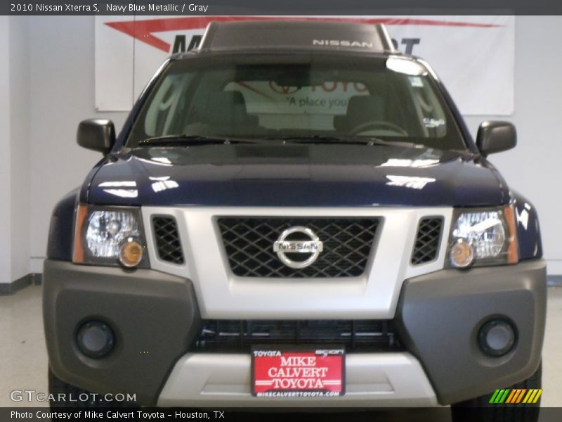 Navy Blue Metallic / Gray 2010 Nissan Xterra S