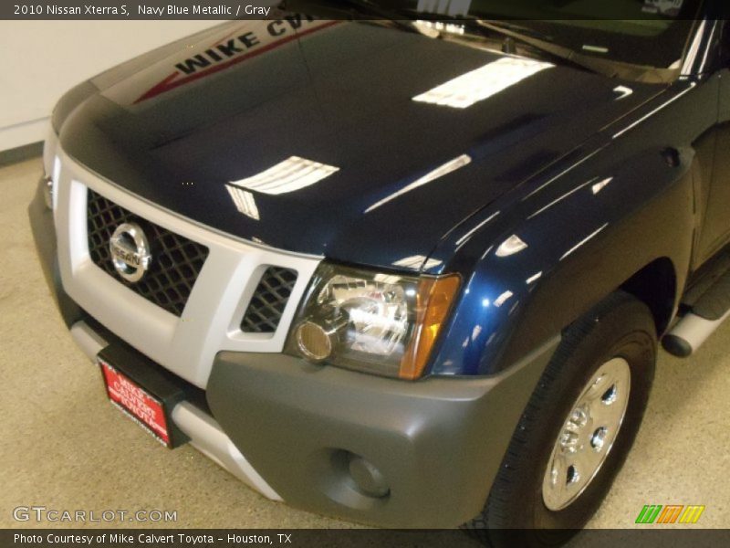 Navy Blue Metallic / Gray 2010 Nissan Xterra S