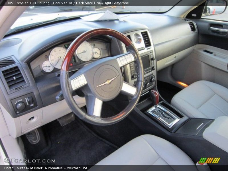 Cool Vanilla / Dark Slate Gray/Light Graystone 2005 Chrysler 300 Touring