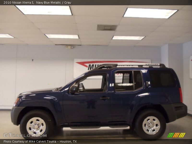 Navy Blue Metallic / Gray 2010 Nissan Xterra S