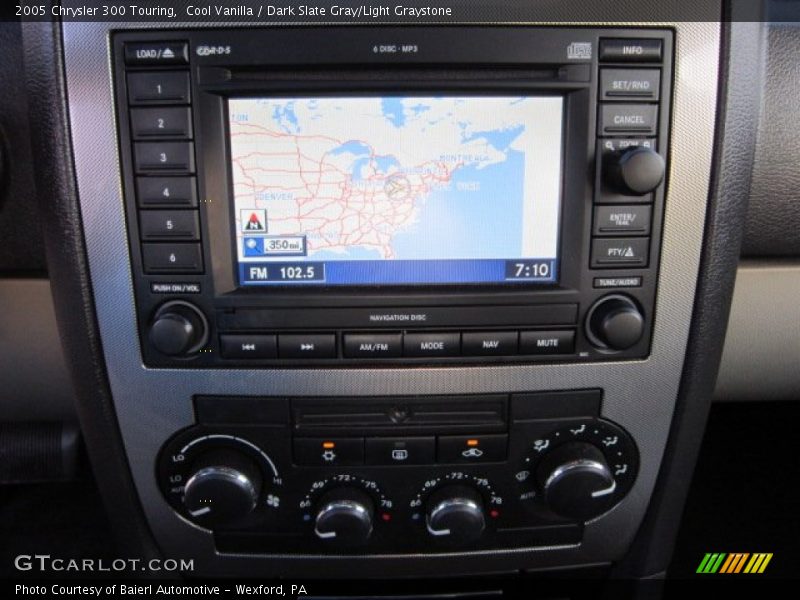 Cool Vanilla / Dark Slate Gray/Light Graystone 2005 Chrysler 300 Touring