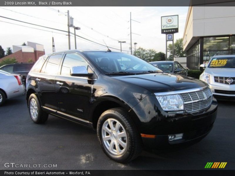 Black / Ebony Black 2009 Lincoln MKX