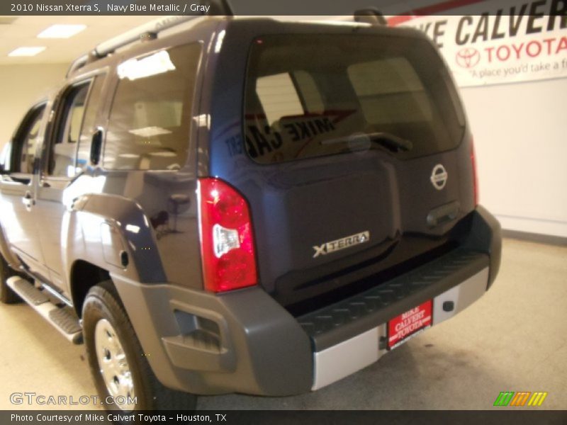 Navy Blue Metallic / Gray 2010 Nissan Xterra S