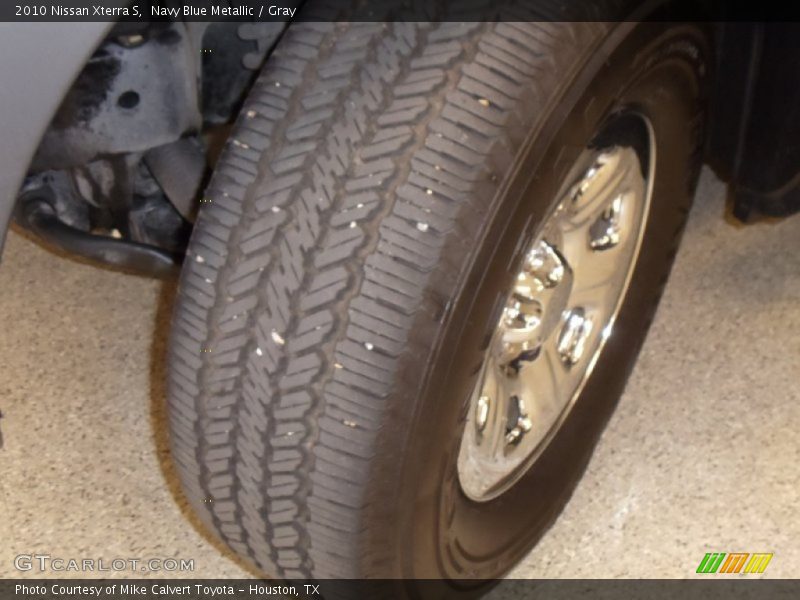 Navy Blue Metallic / Gray 2010 Nissan Xterra S