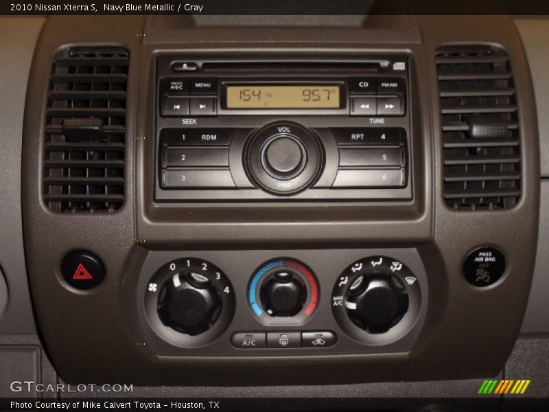 Navy Blue Metallic / Gray 2010 Nissan Xterra S