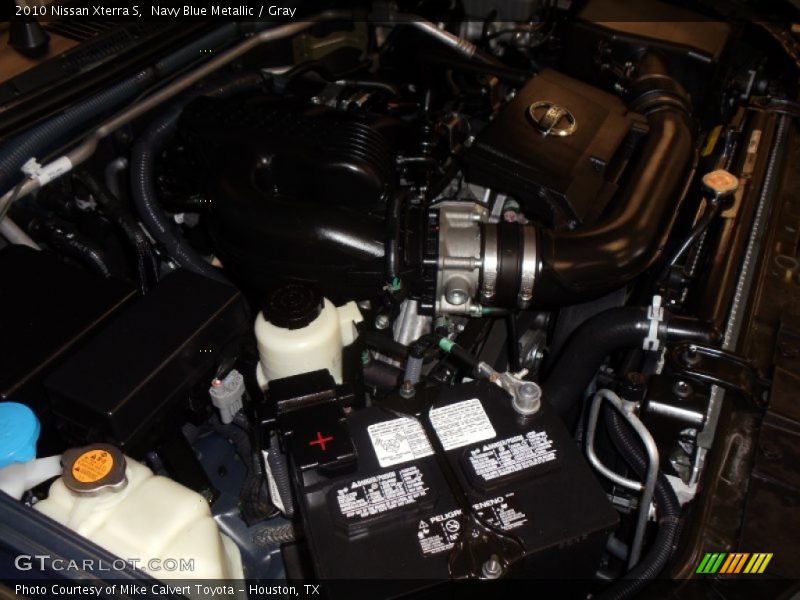 Navy Blue Metallic / Gray 2010 Nissan Xterra S