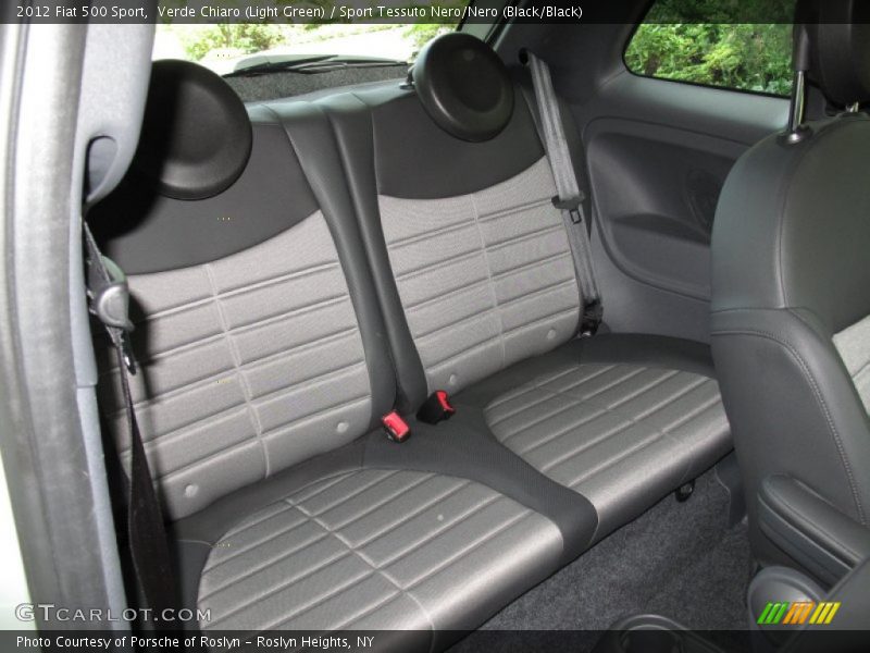  2012 500 Sport Sport Tessuto Nero/Nero (Black/Black) Interior