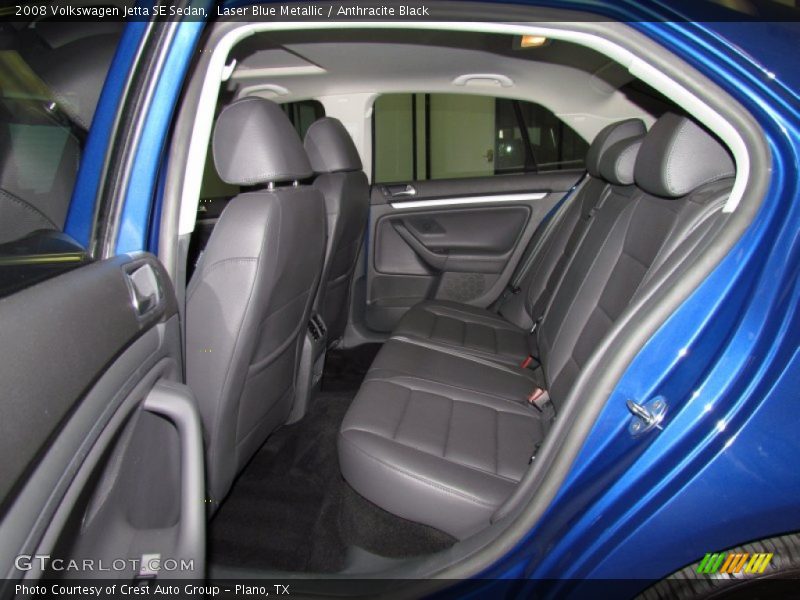 Laser Blue Metallic / Anthracite Black 2008 Volkswagen Jetta SE Sedan