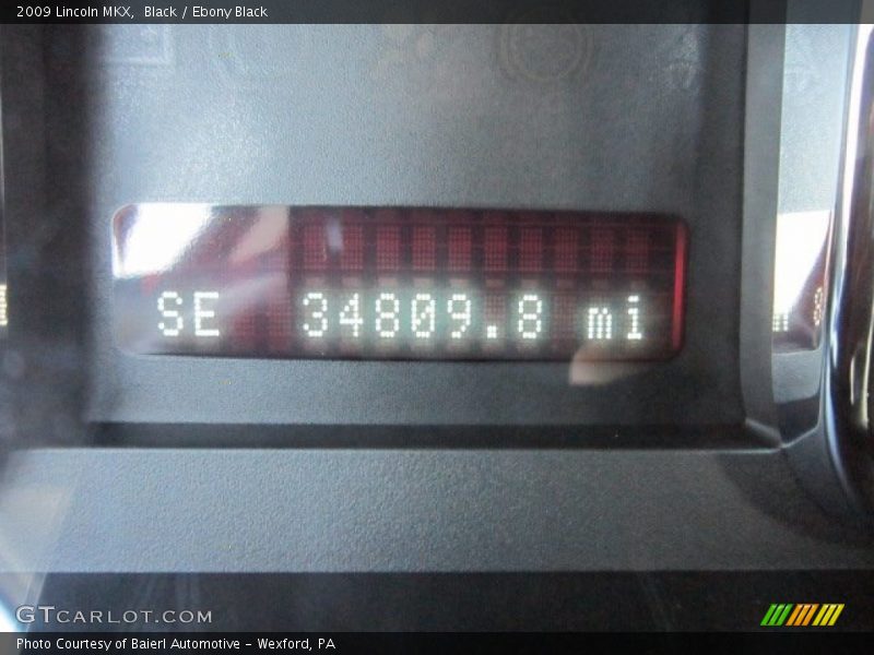 Black / Ebony Black 2009 Lincoln MKX
