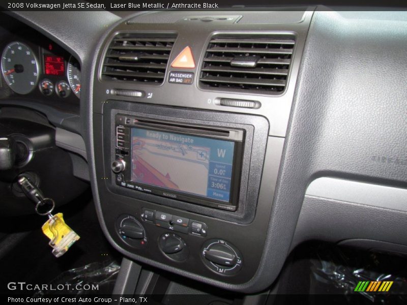 Laser Blue Metallic / Anthracite Black 2008 Volkswagen Jetta SE Sedan