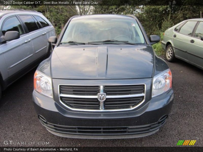 Steel Blue Metallic / Pastel Slate Gray 2007 Dodge Caliber SXT