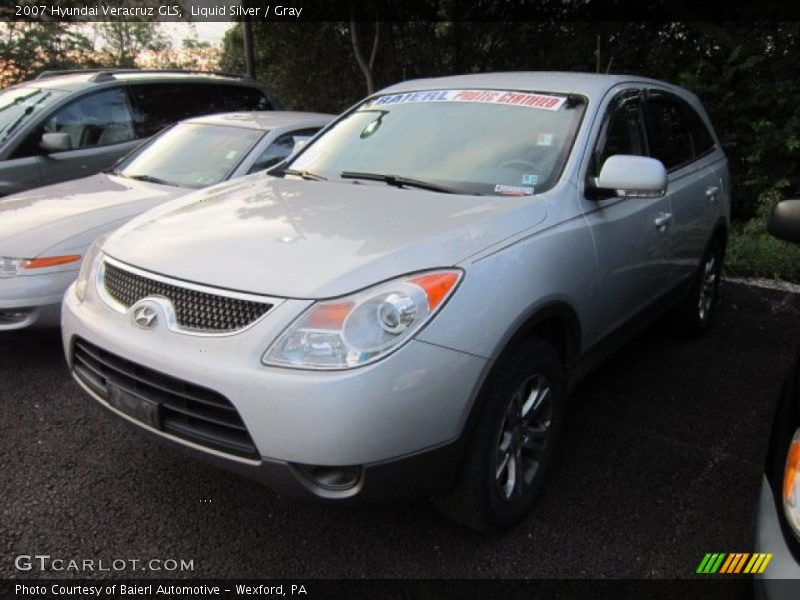 Liquid Silver / Gray 2007 Hyundai Veracruz GLS