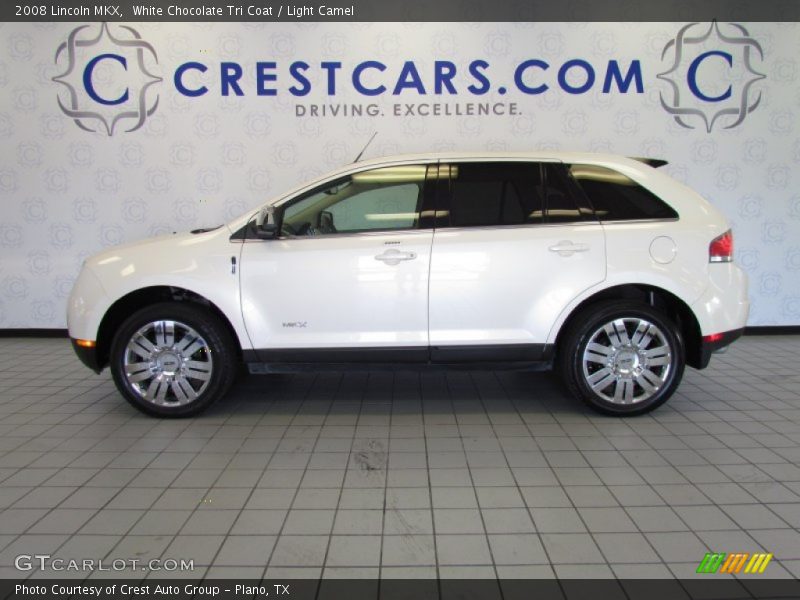 White Chocolate Tri Coat / Light Camel 2008 Lincoln MKX