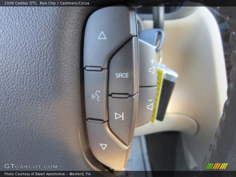 Blue Chip / Cashmere/Cocoa 2008 Cadillac DTS