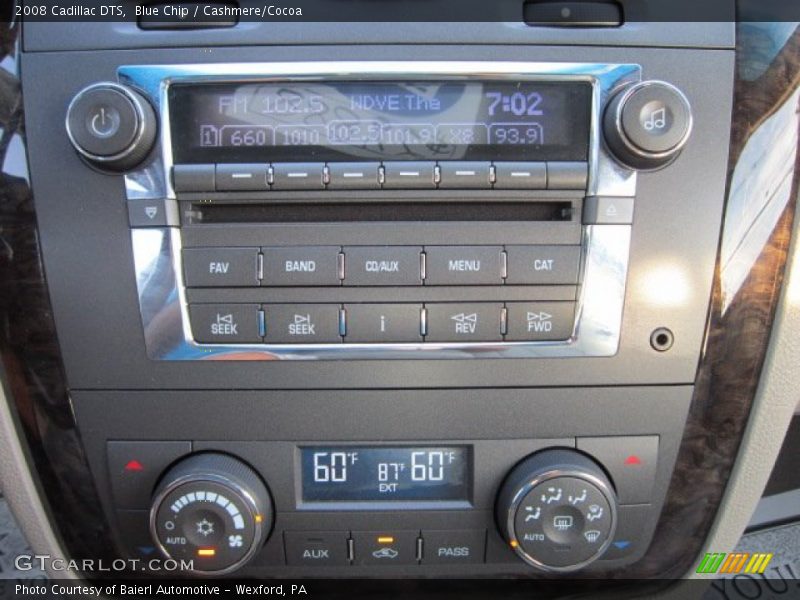 Blue Chip / Cashmere/Cocoa 2008 Cadillac DTS