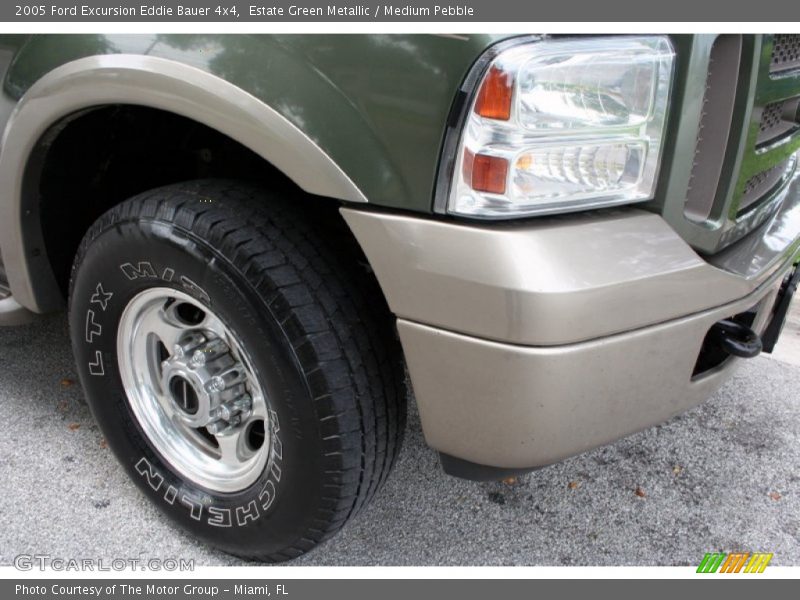 Estate Green Metallic / Medium Pebble 2005 Ford Excursion Eddie Bauer 4x4