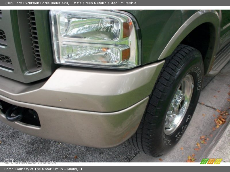 Estate Green Metallic / Medium Pebble 2005 Ford Excursion Eddie Bauer 4x4