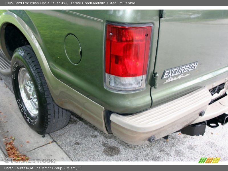 Estate Green Metallic / Medium Pebble 2005 Ford Excursion Eddie Bauer 4x4