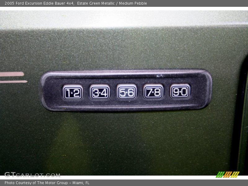 Estate Green Metallic / Medium Pebble 2005 Ford Excursion Eddie Bauer 4x4