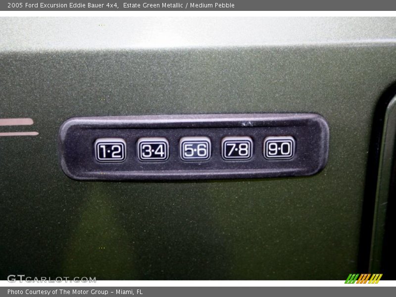 Estate Green Metallic / Medium Pebble 2005 Ford Excursion Eddie Bauer 4x4