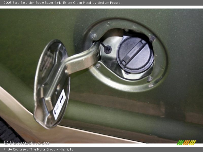 Estate Green Metallic / Medium Pebble 2005 Ford Excursion Eddie Bauer 4x4
