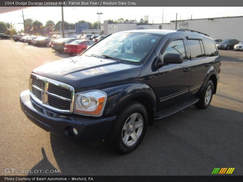 Patriot Blue Pearl / Medium Slate Gray 2004 Dodge Durango Limited 4x4